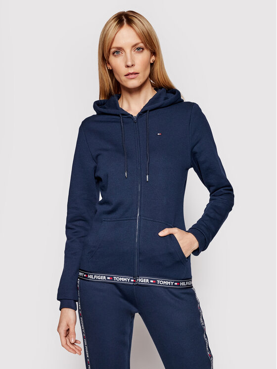 Tommy Hilfiger Суитшърт Terry Lounge UW0UW00582 Тъмносин Regular Fit