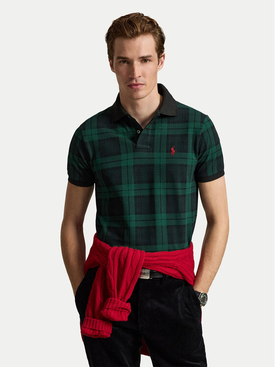Polo Ralph Lauren Polo Ralph Lauren Poloshirt 710B28283001 Dunkelgrün Regular Fit