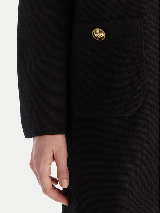 Luisa Spagnoli Luisa Spagnoli Трикотажна сукня Magilla 100109 Чорний Regular Fit