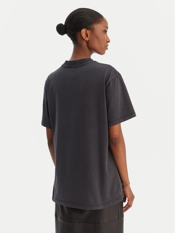 HUGO HUGO T-krekls Vintage 50561164 Melns Relaxed Fit