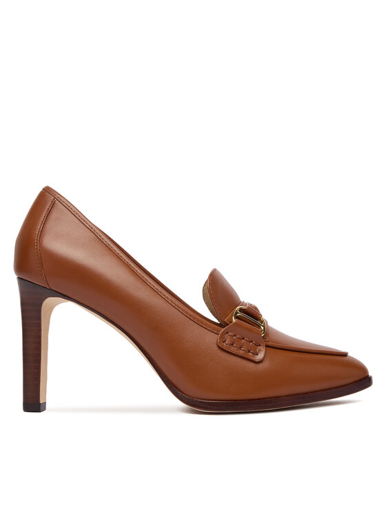 LAUREN RALPH LAUREN Pantofi cu toc subțire 802P04169002 Maro