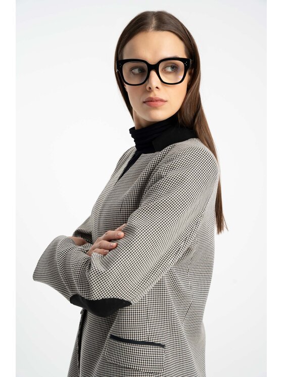 CLICK CLICK Σακάκι 71-0039 Μαύρο Regular Fit