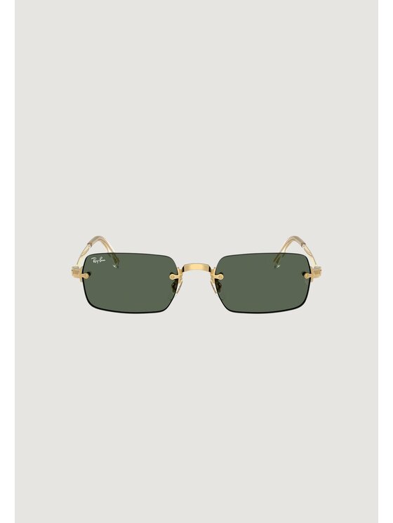 Ray-Ban Ray-Ban Okulary przeciwsłoneczne Rettangolare - Unisex Złoty