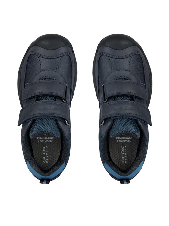 Geox Geox Nizki čevlji Jr New Savage J261VA 0MEFU C0700 S Mornarsko modra