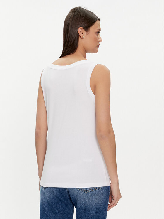 Liu Jo Liu Jo Τοπ VA4117 JS360 Λευκό Regular Fit