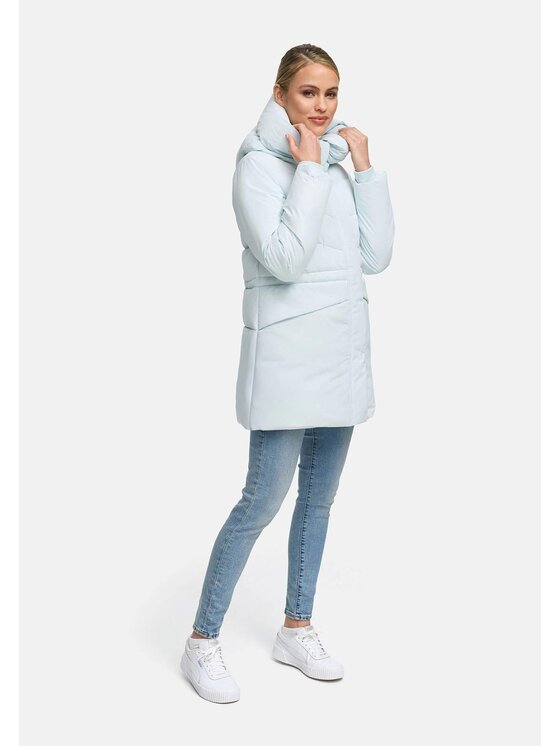 Marikoo Marikoo Kurtka zimowa Delilah Niebieski Regular Fit