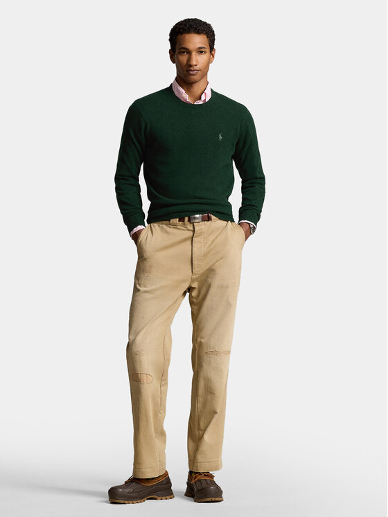 Polo Ralph Lauren Polo Ralph Lauren Sweter 710876714002 Zielony Regular Fit