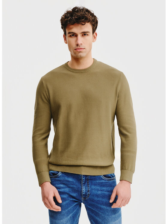 Sweter, rozmiar XL, Zielony, P25SF-2X-005