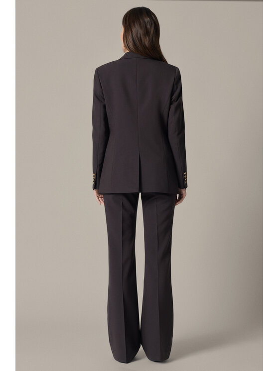 Lancerto Lancerto Spodnie materiałowe Bormio SP073225000018 Brązowy Regular Fit