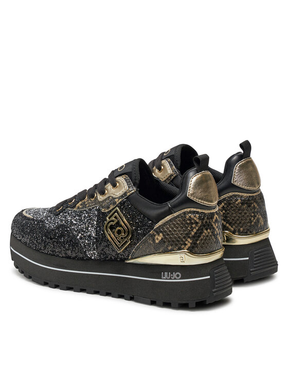 Liu Jo Liu Jo Sneakersy Maxi Wonder 01 BF4001 TX007 Czarny