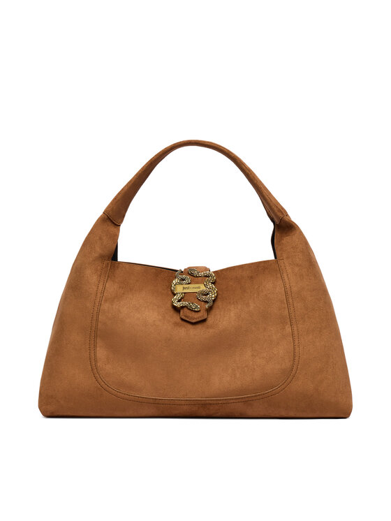 Just Cavalli Just Cavalli Дамска чанта Iconic Snakes 81RA4BB1 ZSE74 Кафяв