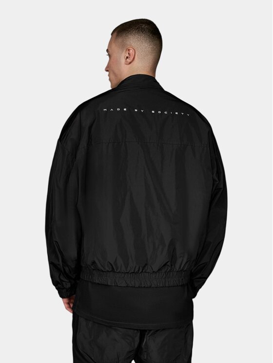 MADE BY SOCIETY MADE BY SOCIETY Kurtka anorak Jacheta Vortex Avant - J16812 Czarny Basic Fit