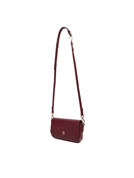 Tommy Hilfiger Tommy Hilfiger Torbica Th Icon Conv AW0AW17677 Tamnocrvena