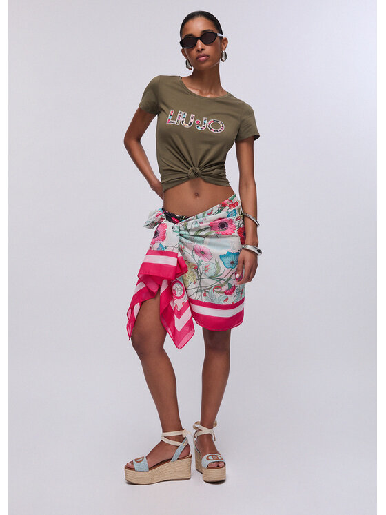 Liu Jo Liu Jo T-shirt VA6169JS003P9761 Cachi