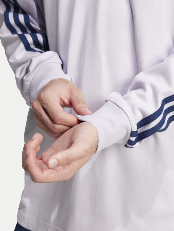 adidas adidas Polokošile adicolor Rugby JC9916 Fialová Regular Fit