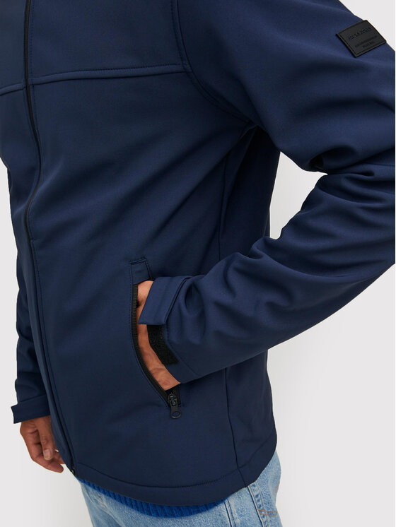 Jack&Jones Jack&Jones Softshell kabát Marvin 12212363 Sötétkék Regular Fit
