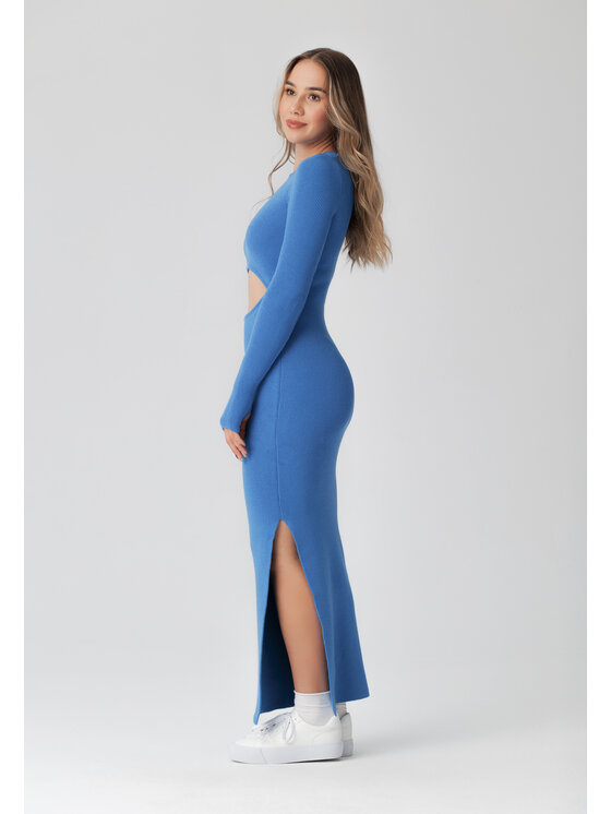LAURELLA LAURELLA Každodenné šaty Laurella 4TU055615 Tmavomodrá Regular Fit