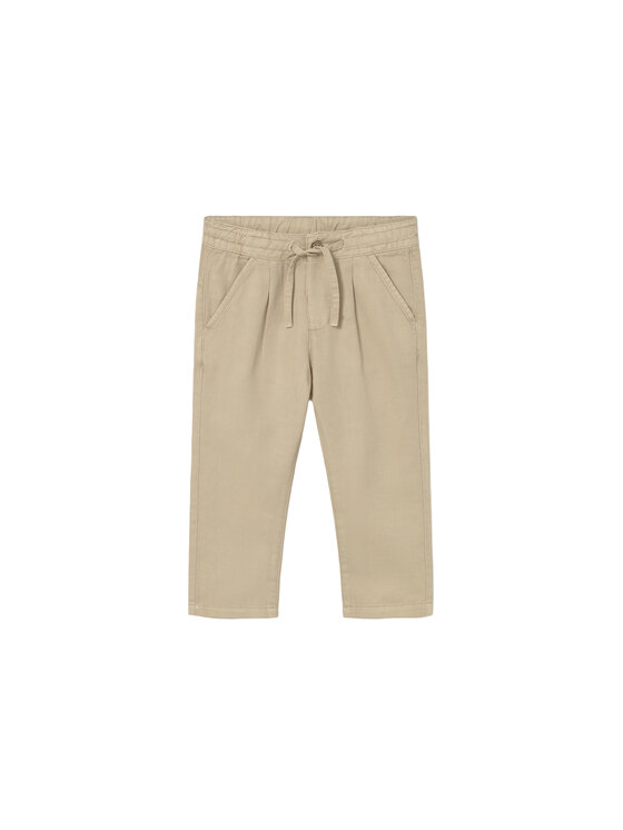 Mayoral Mayoral Штани з тканини 1523 Бежевий Relaxed Fit