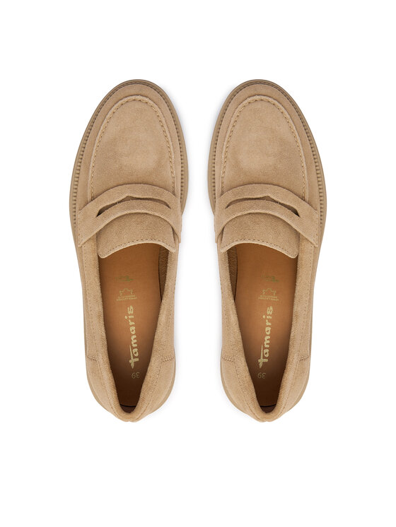 Tamaris Tamaris Chunky loafers 1-24300-45 Beige