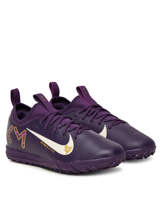 Nike Nike Buty do piłki nożnej Jr Zoom Vapor 16 Academy Km Tf FQ8285 500 Fioletowy