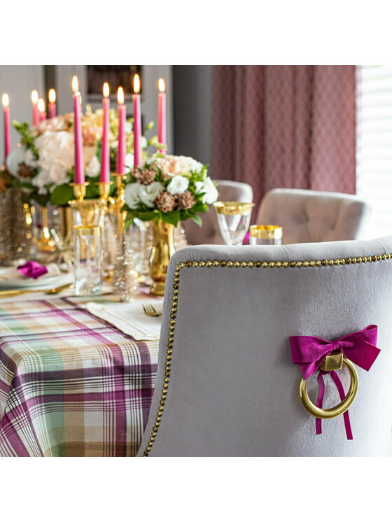 Roseberry Home Roseberry Home Serwetki haftowane Golden Bows Złoty