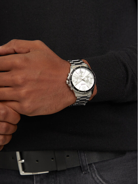 Casio Casio Zegarek MTP-1374PD-7AVEF Srebrny