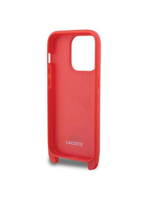 Lacoste Lacoste Etui na telefon Apple iPhone 14 Pro Czerwony