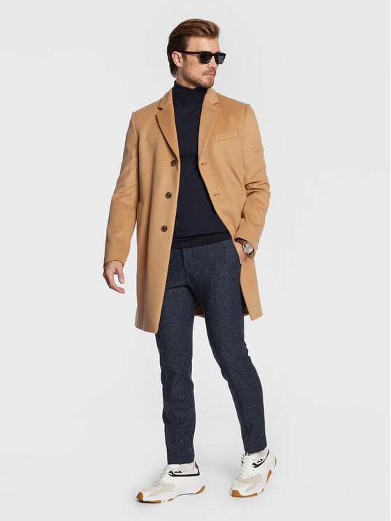 BOSS Boss Golf Musso-P 50468262 Granatowy Slim Fit