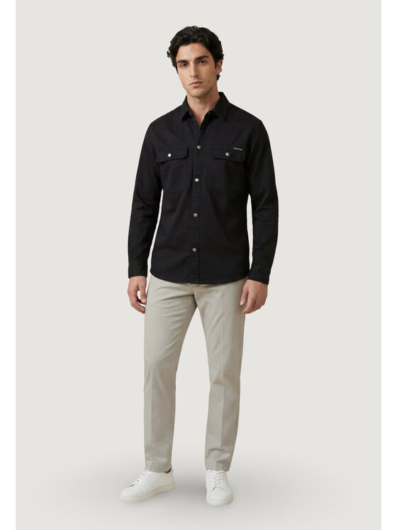Calvin Klein Jeans Calvin Klein Jeans Camicia LV04RE103G Nero Casual Fit