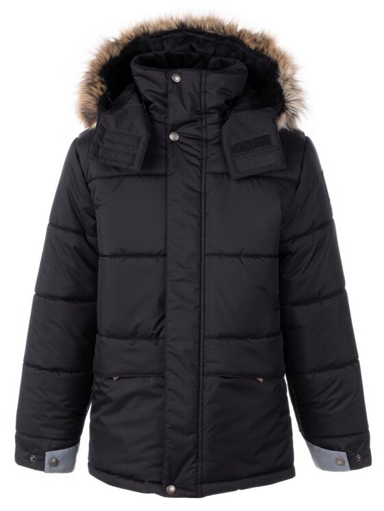 Lenne Lenne Kurtka anorak 23366-042 Czarny Basic Fit