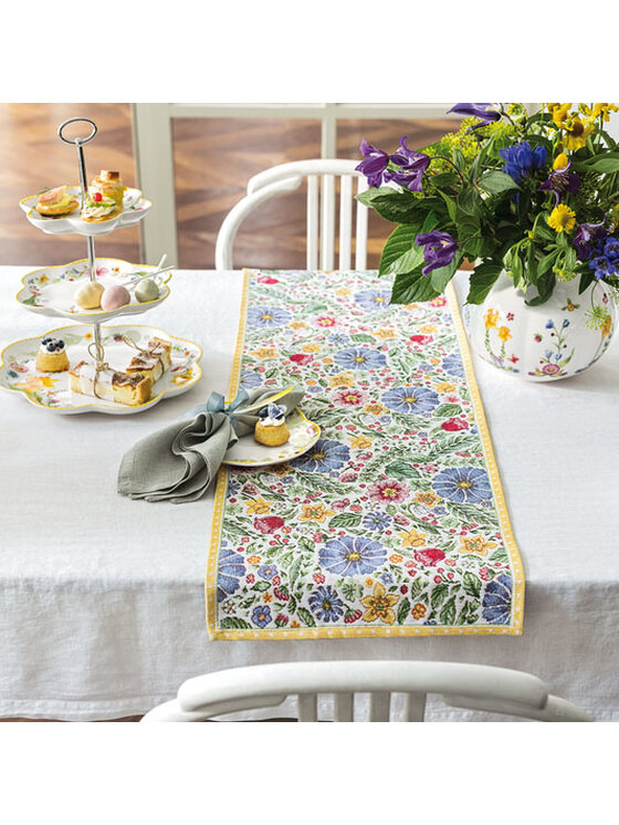Villeroy & Boch Villeroy & Boch Bieżnik Villeroy & Boch Spring Awakening Niebieski