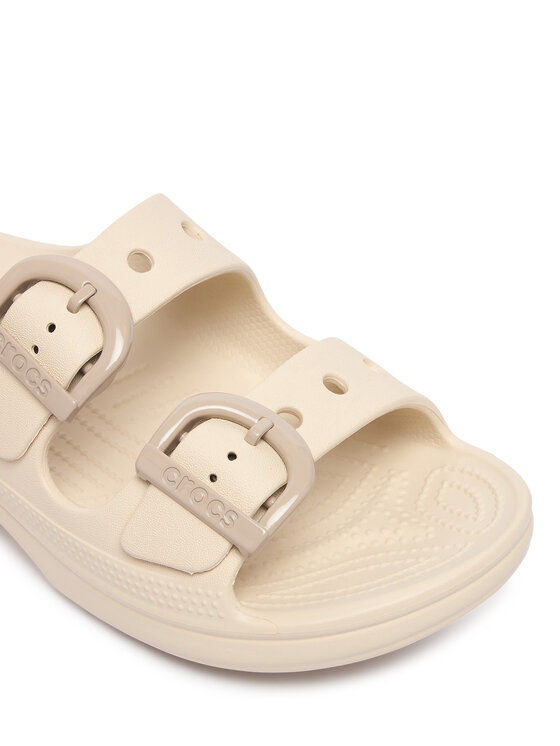 Crocs Crocs Шльопанці Saturday Enamel 212867 Бежевий