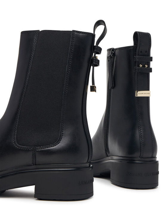 Armani Exchange Armani Exchange Ботильйони XW003091 AF11912 UC001 Чорний