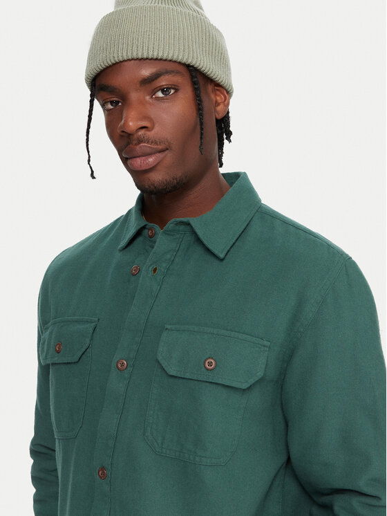 Quiksilver Quiksilver Hemd Husson EQYWT04668 Grün Regular Fit