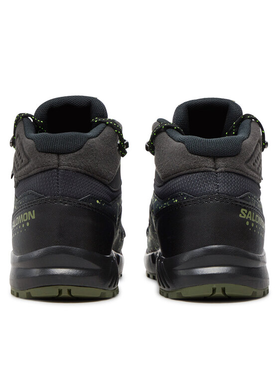 Salomon Salomon Pārgājienu apavi Outway Mid Climasalomon™ Waterproof L47283500 Melns