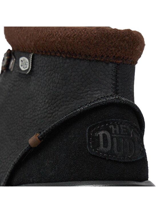 Hey Dude Hey Dude Gležnjače Bradley Boot Leather 40189-001 Crna