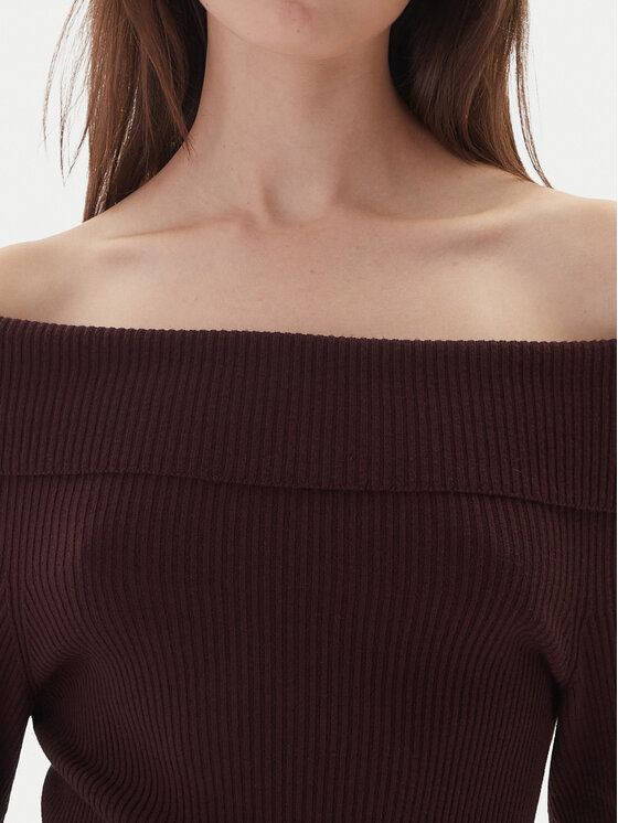 Kontatto Kontatto Maglione 3M0813C Bordeaux Regular Fit