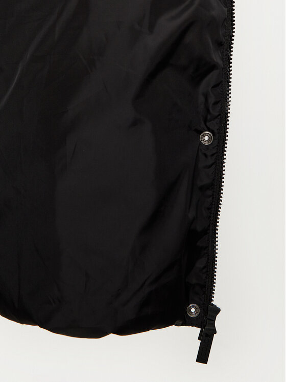 ViCOLO ViCOLO Vatovaná bunda TS0023 Černá Regular Fit
