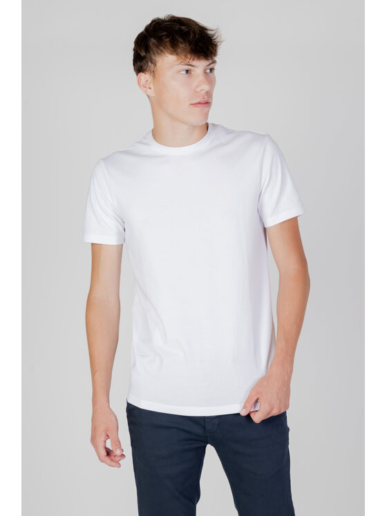 Armani Exchange Armani Exchange T-Shirt 8NZT84 Z8M9Z Biały Casual Fit