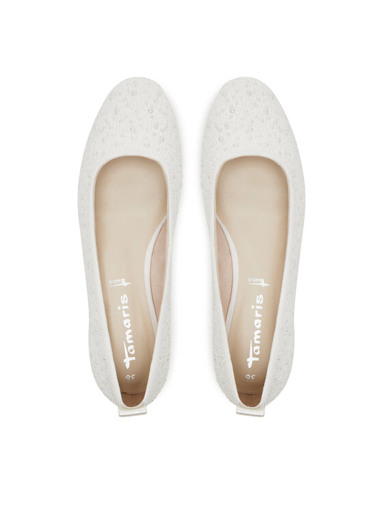 Tamaris Tamaris Baleriinad 1-22113-44 Valge