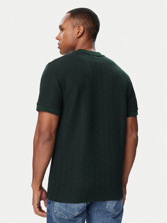 Lacoste Lacoste Футболка TH1197 Темно-зелений Regular Fit