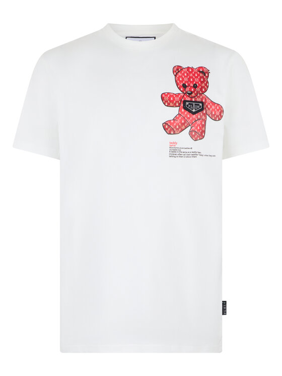 PHILIPP PLEIN PHILIPP PLEIN Tričko 31617 Biela Regular Fit