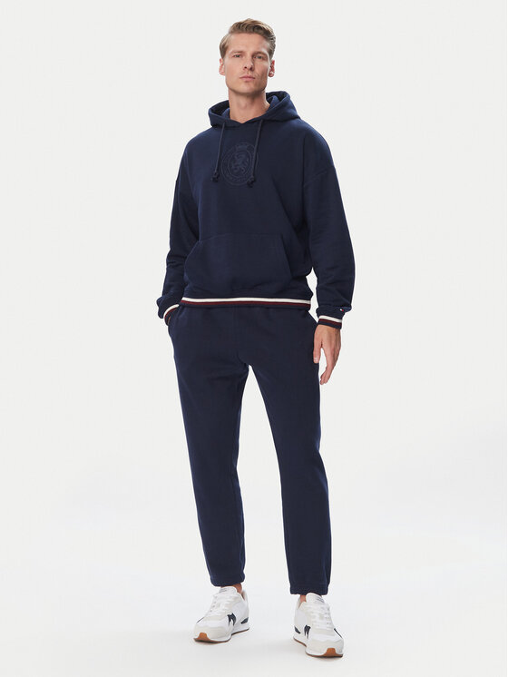 Tommy Hilfiger Tommy Hilfiger Spodnji del trenirke UM0UM04059 Mornarsko modra Regular Fit