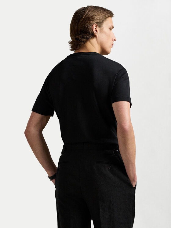 Polo Ralph Lauren Polo Ralph Lauren Тишърт 710740727 Черен Slim Fit