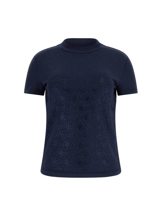 Guess Guess T-Shirt 167491 Niebieski Classic Fit