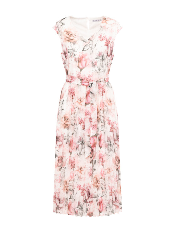 QUIOSQUE QUIOSQUE Sukienka letnia Quiosque 4UD016511 Różowy Regular Fit