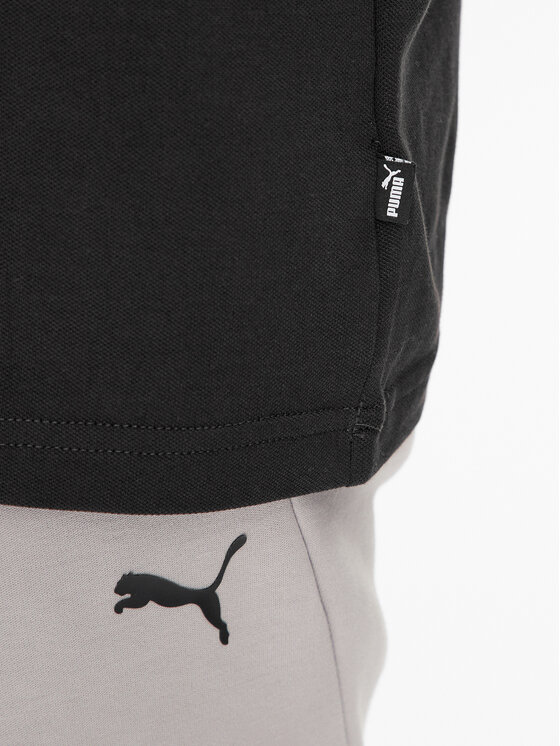 Puma Puma Poloshirt Ess Pique 586674 Schwarz Regular Fit
