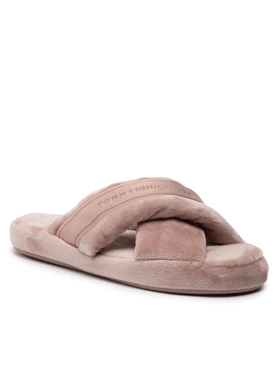 Tommy Hilfiger Copati Comfy Home Slippers With Straps FW0FW06587 Roza
