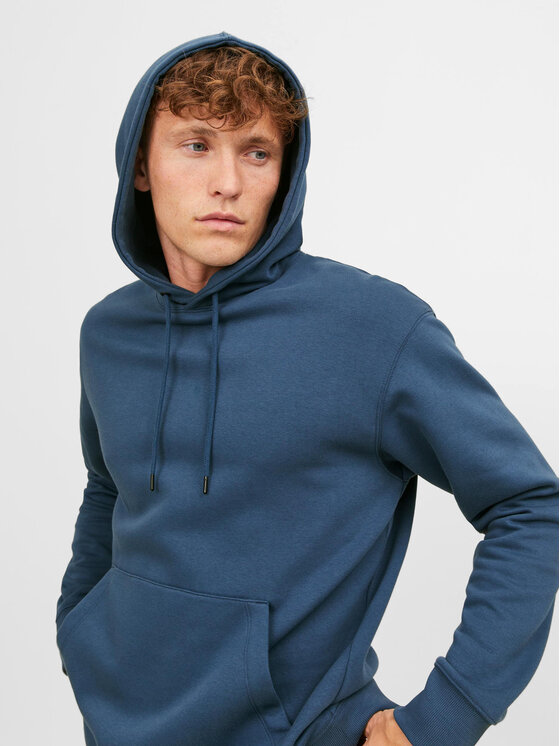 Jack&Jones Jack&Jones Majica dugih rukava Star 12208157 Tamnoplava Relaxed Fit