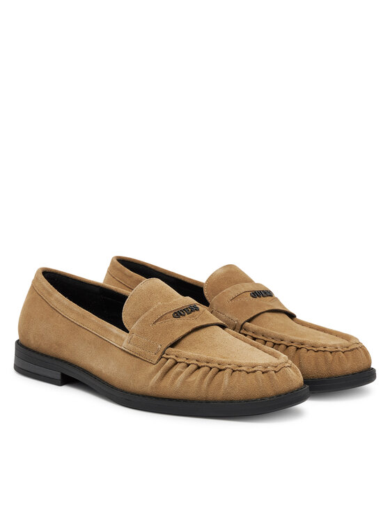 Guess Guess Mokasyny FMJOSA SUE14 Beżowy